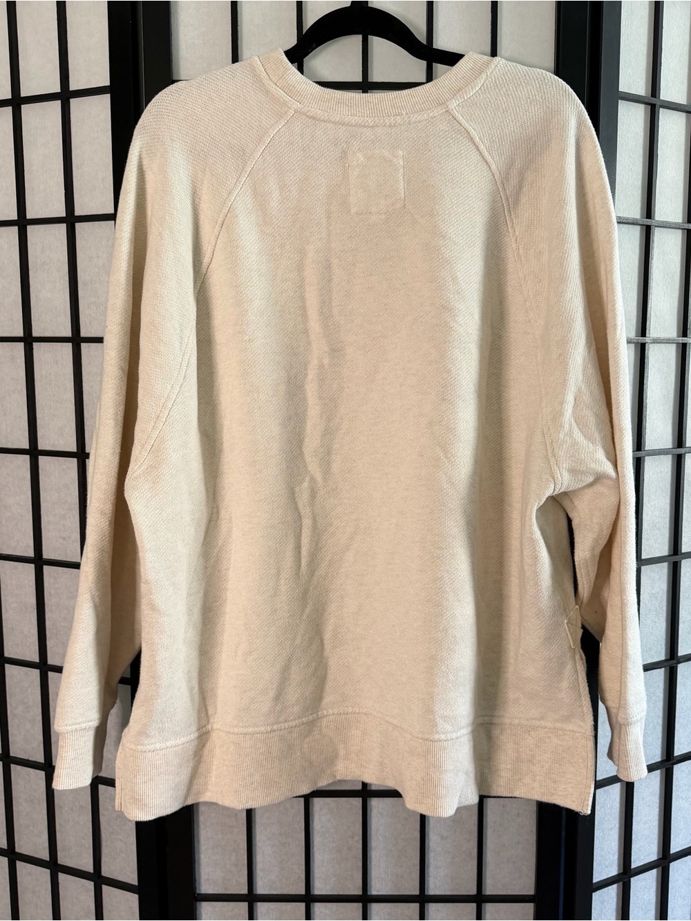 Aerie “Don’t Be Crabby” Cream Oversized Pullover with Red Crab Graphic M - Picture 6 of 8